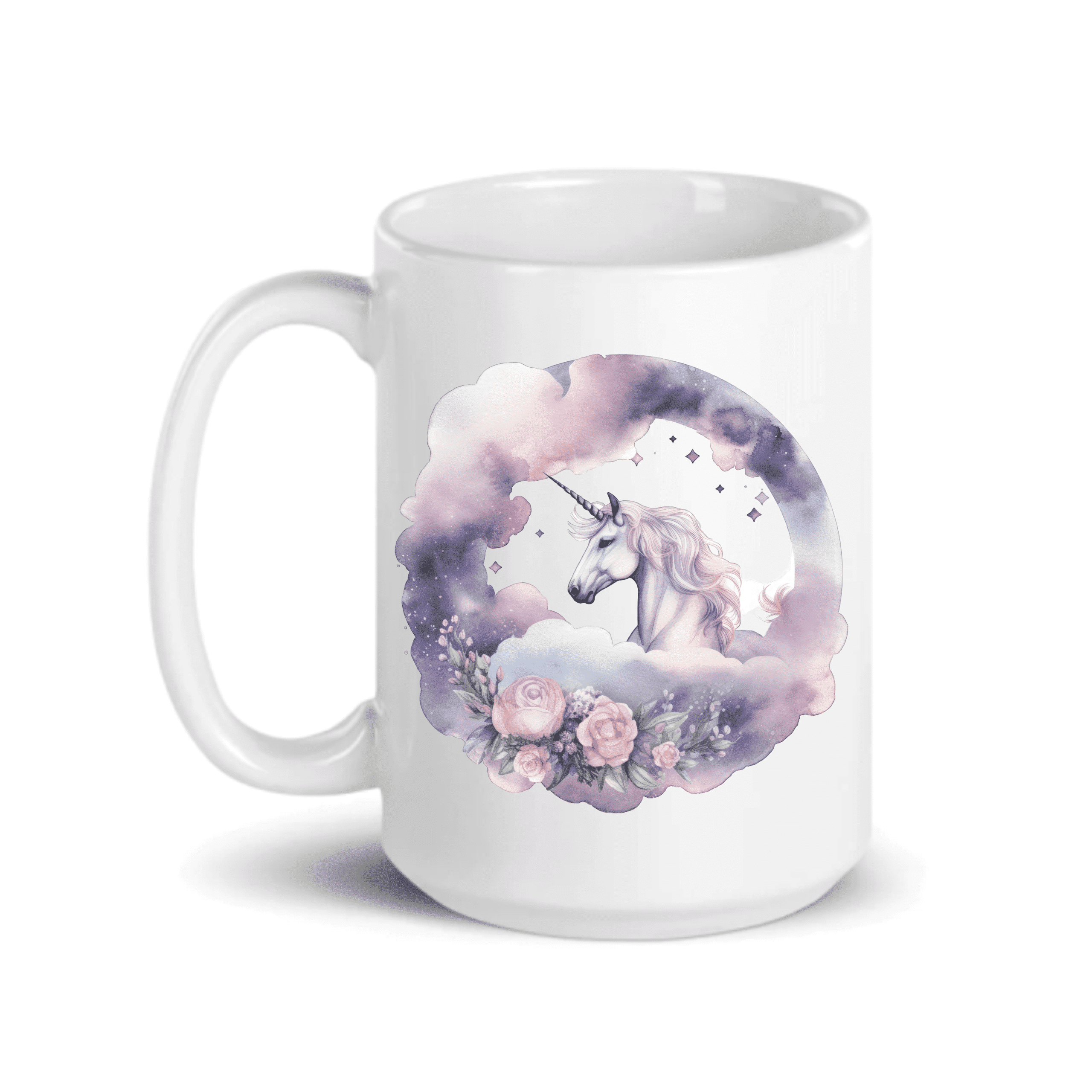 C&M Personal Gifts Coffee Mug 15 oz Unicorn Ceramic Mug