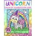 thumbnail image 1 of Unicorn Color By Numbers For Kids Ages 4-8, (Paperback), 1 of 1