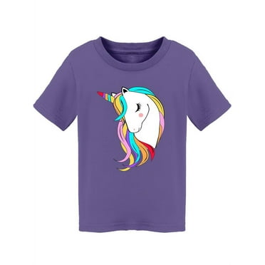 Unicorn Colorful Design T-Shirt Toddler -Image by Shutterstock,  5 Toddler