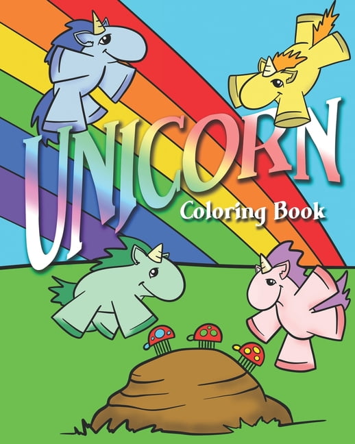 Unicorn: Coloring Book - Walmart.com