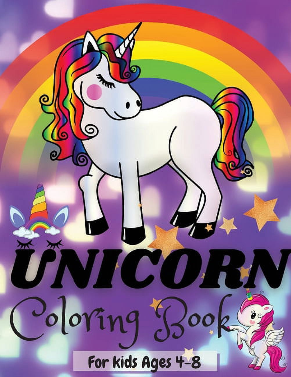 Unicorn Coloring Book: Amazing Coloring Book for Kids Age 4-8 ...