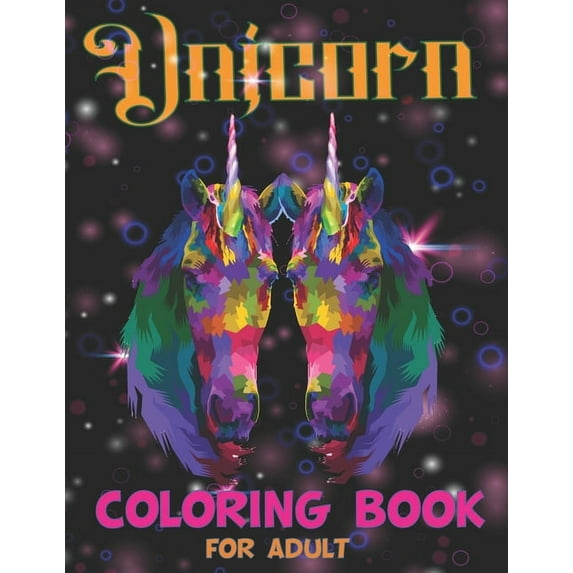 Unicorn Coloring Book For Adult