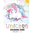 thumbnail image 1 of Unicorn Coloring Book For Kids 4-8: 50 Coloring Pages Full Of Happy Unicorns (8.5" X 11"), (Paperback), 1 of 1