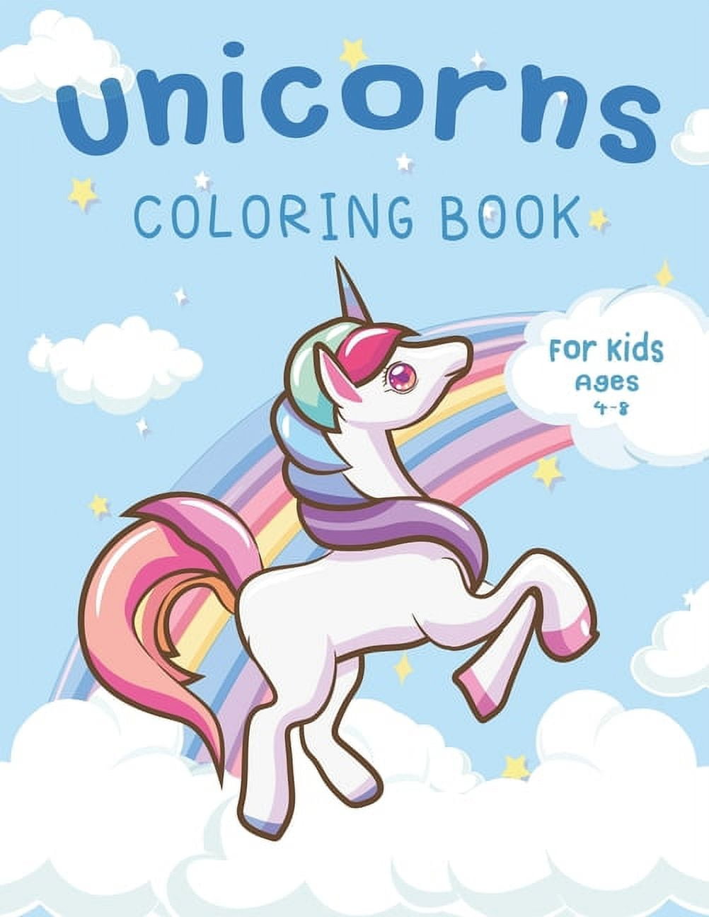 Unicorn Color by Numbers for Kids Ages 4-8: Unicorn Coloring Book for Kids and Educational Activity Books for Kids [Book]