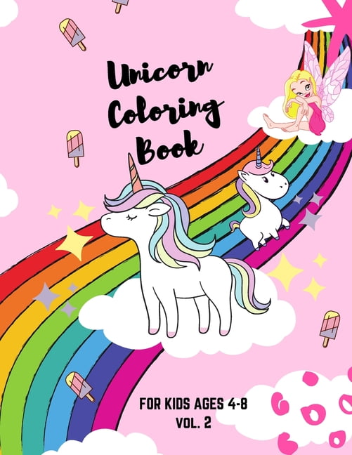 Unicorn Color by Numbers for Kids Ages 4-8: Unicorn Coloring Book for Kids