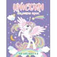 Unicorn Coloring Book For Kids Ages 48 Unicorn Books for Girls