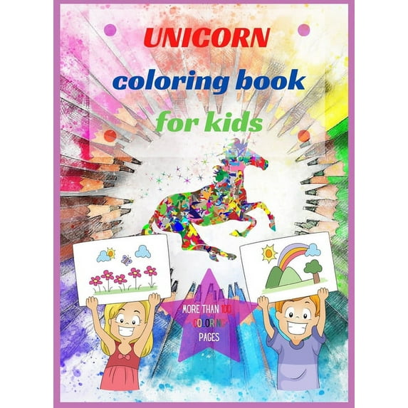 Unicorn Coloring Book (Hardcover)