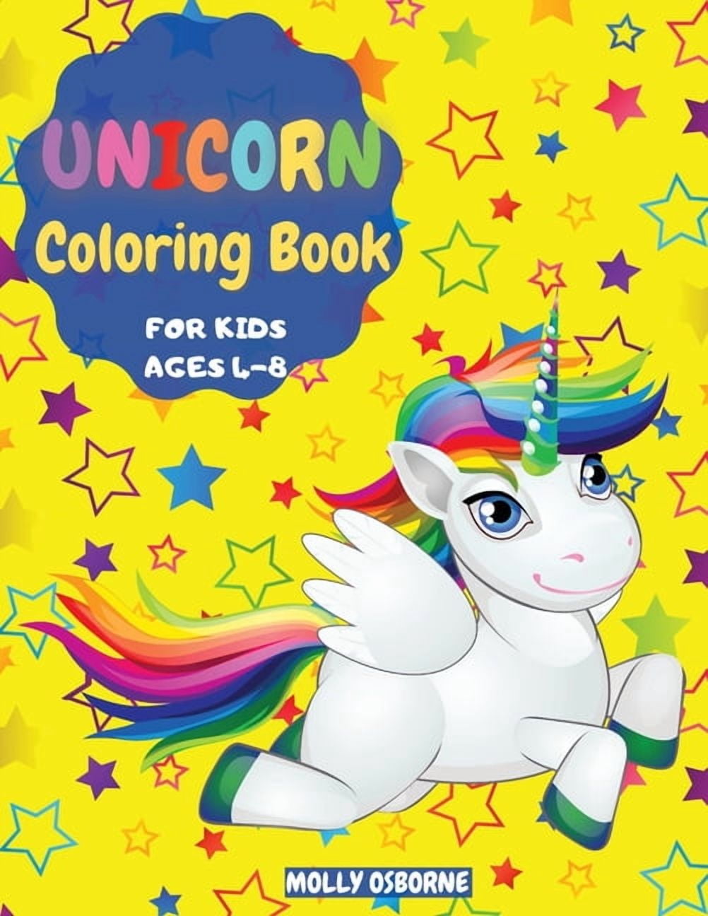 Unicorn Coloring Book For Kids: Wonderful Unicorns Illustrations ...