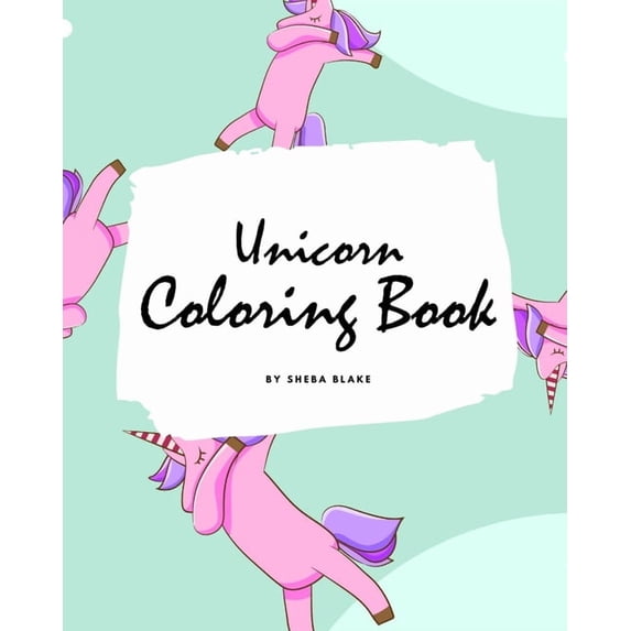 Unicorn Coloring Book for Children (8x10 Coloring Book / Activity Book)