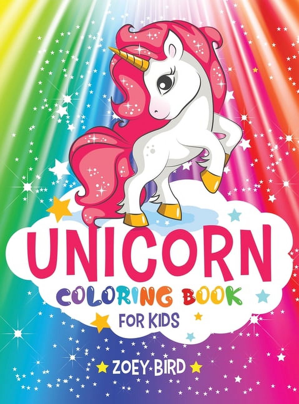 Unicorn Coloring Book for Kids: Coloring Activity for Ages 4 - 8 ...