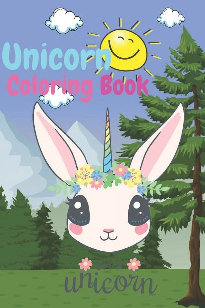 Unicorn Coloring Book: for kids ages 4-8 (US Edition) (My Little Experiences), (Paperback)