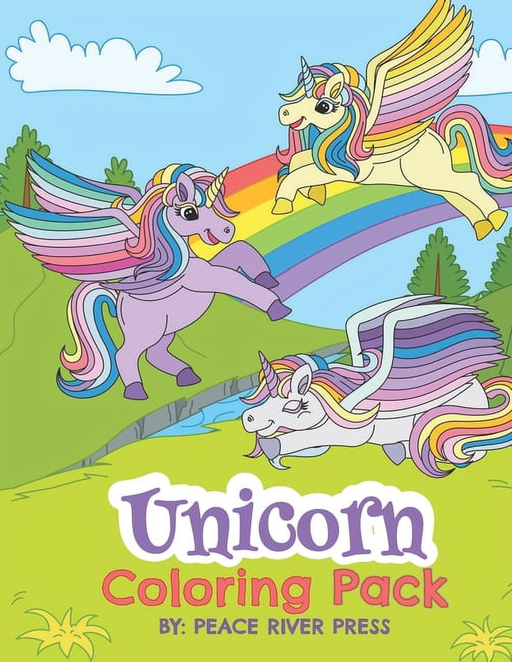 Unicorn Coloring Pack: For Kids Aged 6-14 (Paperback) - Walmart.com