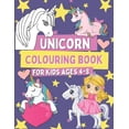 thumbnail image 1 of Unicorn Colouring Book for Kids 4-8: Coloring and Activity Pages for Girls Who Love Cute Unicorns, Gift for Children with Images To Color and Mazes with Solutions, (Paperback), 1 of 1