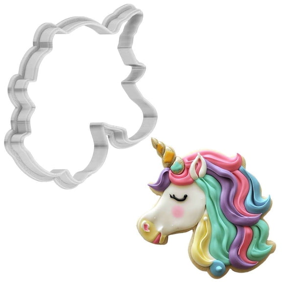 Unicorn Cookie Cutter 4 Inch Made in USA by WONDERTORY