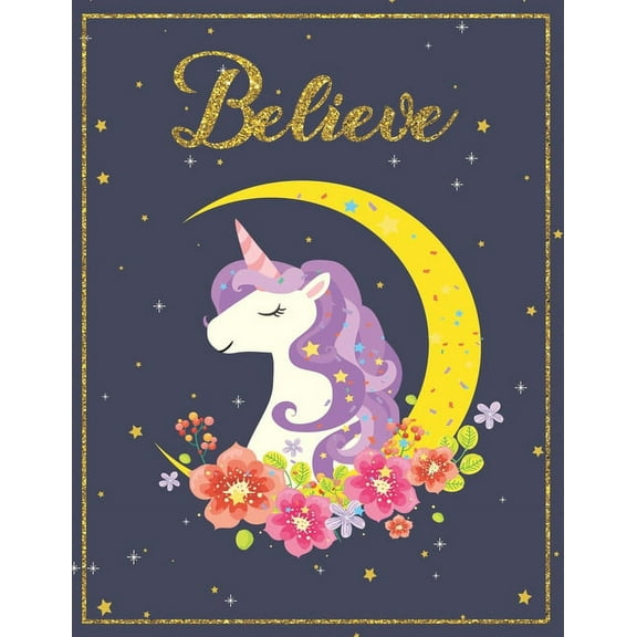 Unicorn Cornell Notes Notebook : An 8.5 x 11 cornell notes notepad, cornell notes pad, cornell notes book, note taking notebook, college student gift, college gift, gift for college students, academic gifts, school gifts for kids, gifts for school (Paperback)