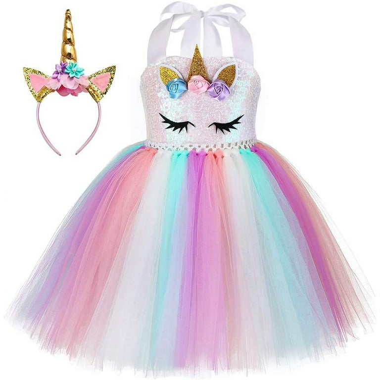 Unicorn Costume For Girls Dress Up Clothes For Little Girls