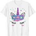 thumbnail image 1 of Unicorn Costume Rainbow Face Girls, 1 of 5