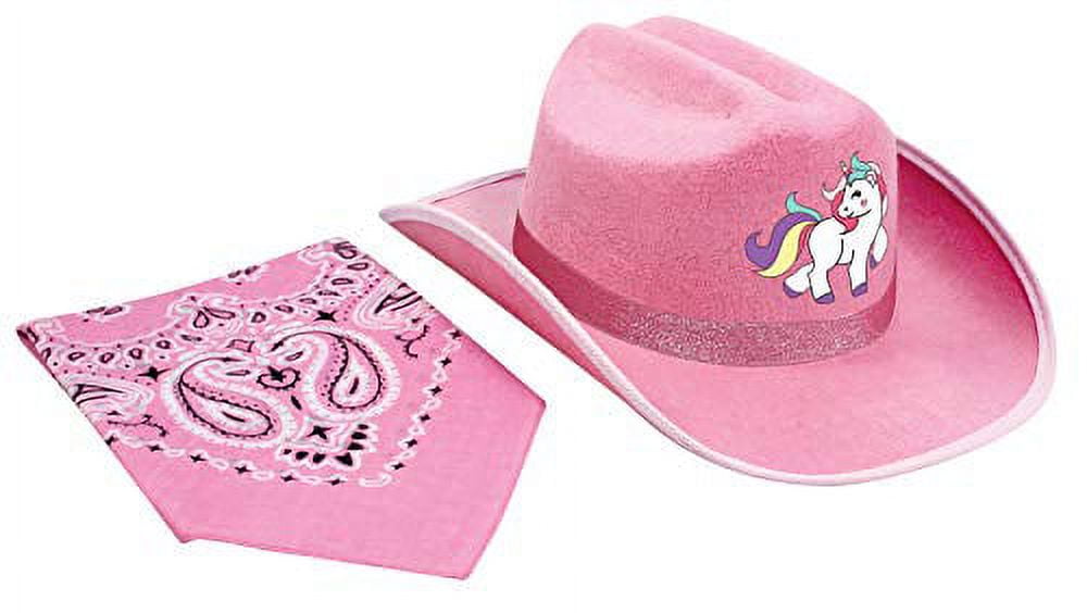 Unicorn-Cowboy-Hat-with-  display picture 1