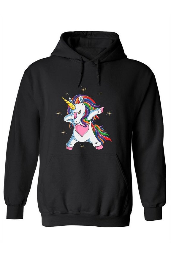 Unicorn Dabbing    Hoodie Women -Image by Shutterstock, Female Small