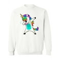 thumbnail image 1 of Unicorn Dabbing Sweatshirt Women -SPIdeals Designs, Female Small, 1 of 4