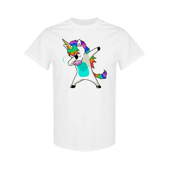 Unicorn Dabbing T-Shirt Women -SPIdeals Designs, Female Medium