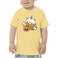 thumbnail image 1 of Unicorn Donut And Pumpkin T-Shirt Toddler -Image by Shutterstock,  4 Toddler, 1 of 4