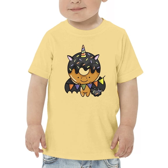 Unicorn Donut With Colorful Flag T-Shirt Toddler -Image by Shutterstock, 5 Toddler