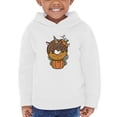 thumbnail image 1 of Unicorn Donut With Pumpkin Hoodie Toddler -Image by Shutterstock,  2 Toddler, 1 of 4