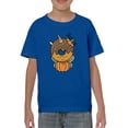 thumbnail image 1 of Unicorn Donut With Pumpkin T-Shirt Juniors -Image by Shutterstock,  Small, 1 of 4