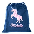 thumbnail image 1 of Unicorn Drawstring Bag Mini Unicorn Gift Bags for Birthdays Make up & Decorations, 1 of 2