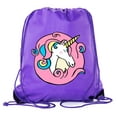 thumbnail image 1 of Unicorn Drawstring Bags Unicorn Treat Bags for Birthday Gift Bags & Baby Showers, 1 of 2