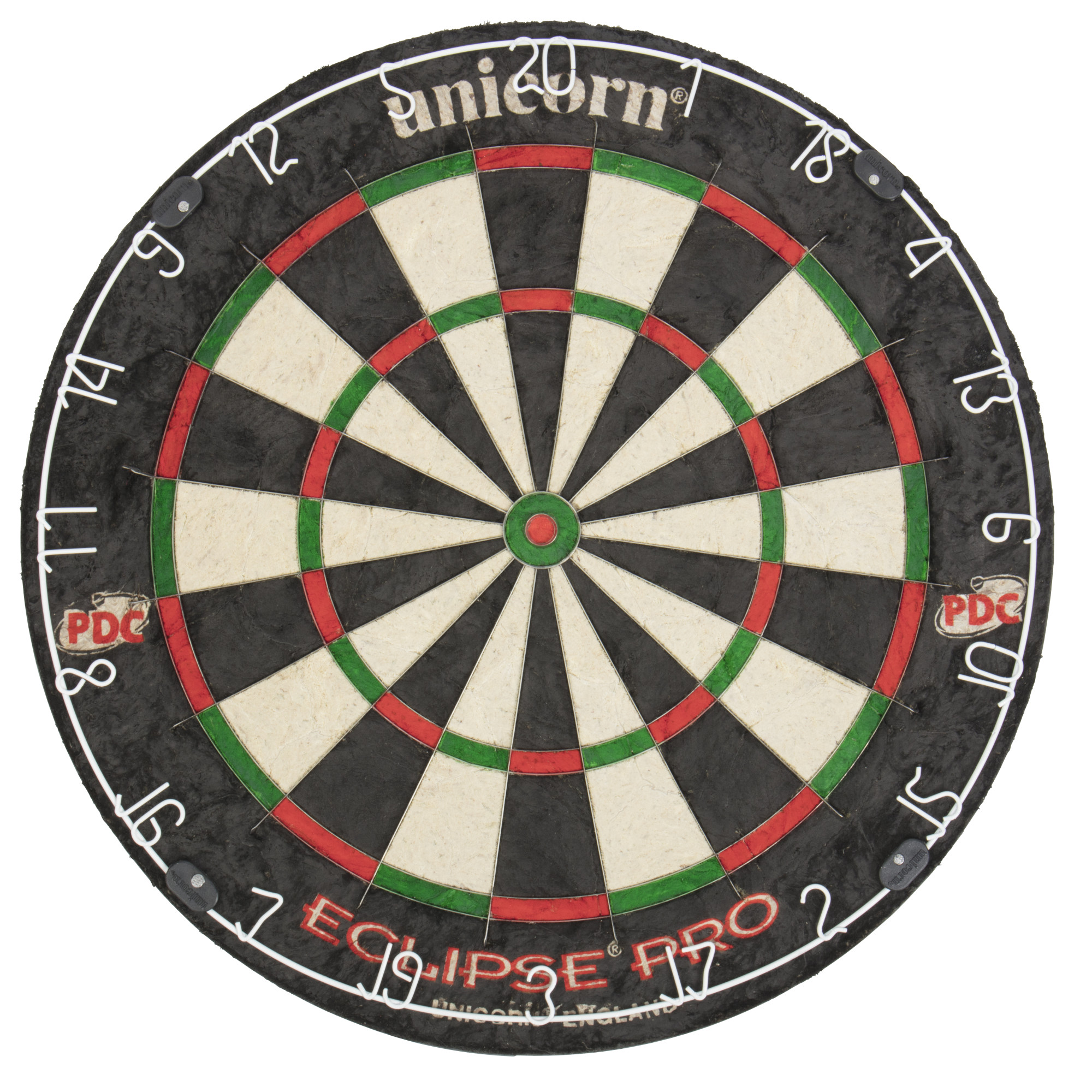 Unicorn Eclipse Pro Dart Board with Ultra slim Segmentation ? 30% Thinner Than Conventional Boards - image 1 of 9