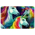 thumbnail image 1 of Unicorn Elegant Polyester Indoor Rug, Non-Slip Chair Rug, Machine Washable Floor Rugs, 1 of 6