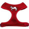 thumbnail image 1 of Unicorn EmbroideRed Soft Mesh Harness, Red - Extra Large, 1 of 1