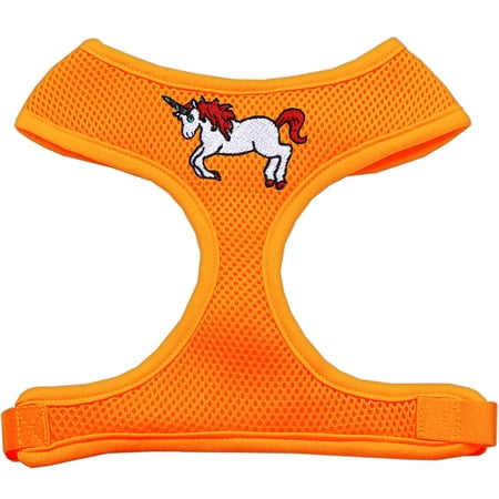 Unicorn Embroidered Soft Mesh Pet Harness