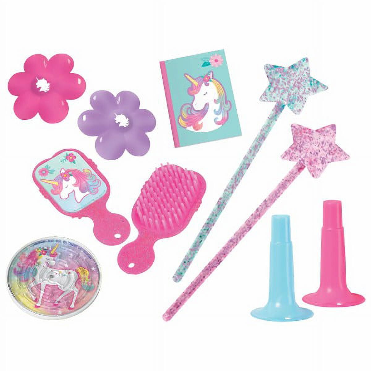 Unicorn Birthday Party Favors, Hair Scrunchies - U100 - PlumPolkaDot