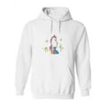 thumbnail image 1 of Unicorn Farting Rainbow Hoodie Women -SPIdeals Designs, Female 3X-Large, 1 of 4