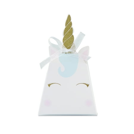 (2 pack) (2 Pack) Unicorn Favor Box (Set of 12)