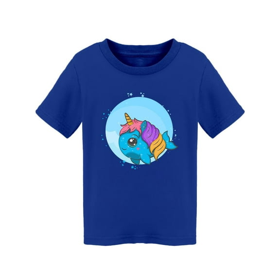 Unicorn Fish T-Shirt Toddler -Image by Shutterstock,  4 Toddler