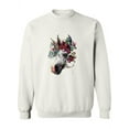thumbnail image 1 of Unicorn Flower Design Sweatshirt Women -Image by Shutterstock, Female 5X-Large, 1 of 4