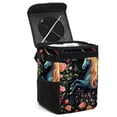 thumbnail image 1 of Unicorn Foldable Car Trash Bin with Lid, Leak-proof Mini Trash Can for Car, Hanging Storage Bag Included, 1 of 6
