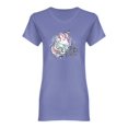 thumbnail image 1 of Unicorn Follow Your Dreams  Shaped T-Shirt Women -Image by Shutterstock, Female XX-Large, 1 of 2