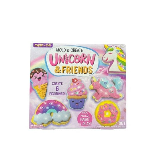 Unicorn & Friends Mold & Create Craft Kit - Mix, Mold, Paint & Play