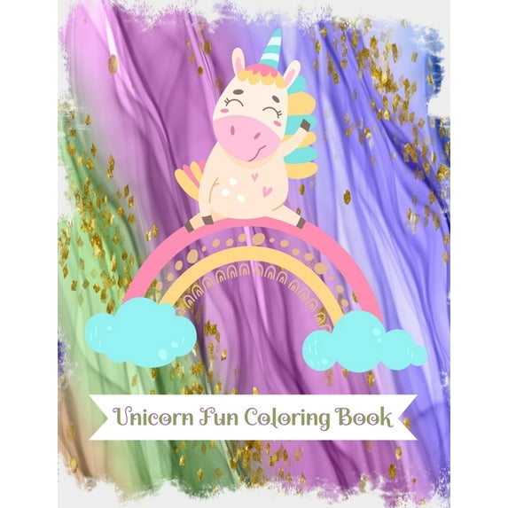 Unicorn Fun Coloring Book (Paperback)