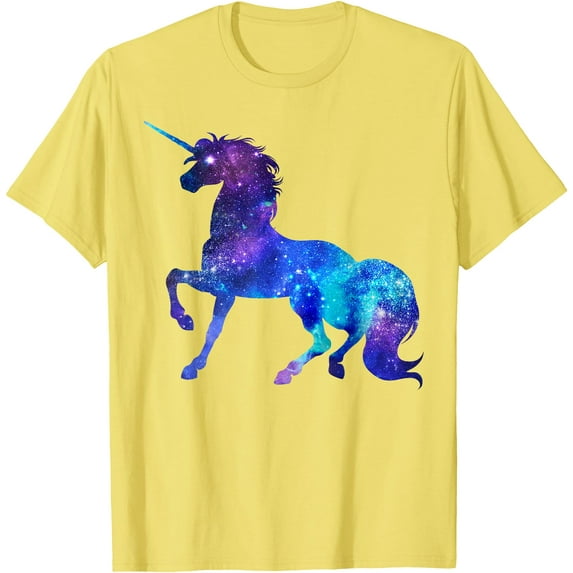 Unicorn Galaxy Squad Funny Galactic Space Gift Unisex T-Shirt for Men Women Kids Toddler,Cornsilk Color,Size 2XL
