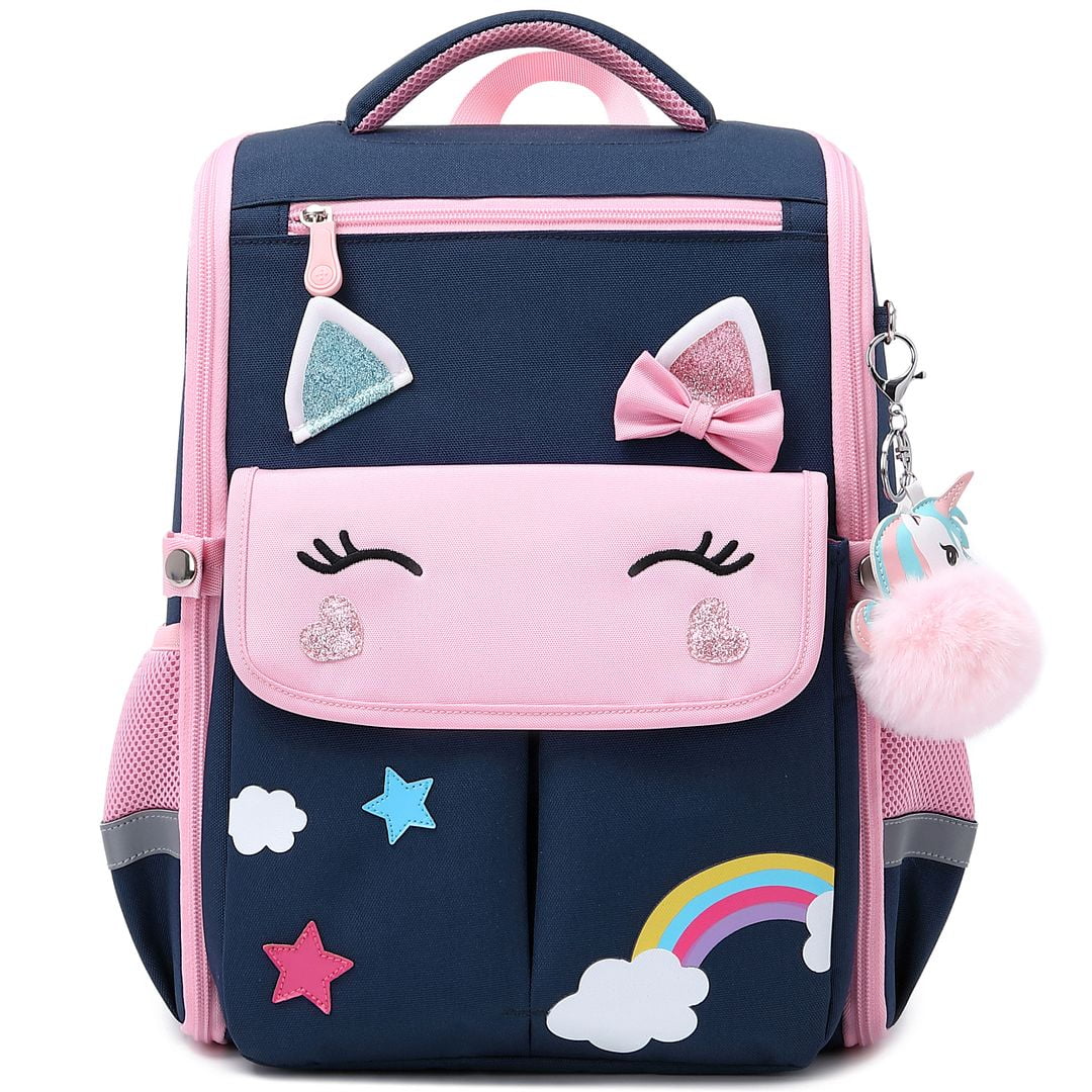 Unicorn Girls Backpacks Kids School Bag Cute Preschool Primary ...