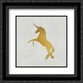 thumbnail image 1 of Unicorn Gold 2 2x Matted 20x20 Black Ornate Framed Art Print by Allen, Kimberly, 1 of 2