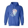 thumbnail image 1 of Unicorn Head Cartoon Hoodie Women -Image by Shutterstock, Female 3X-Large, 1 of 4