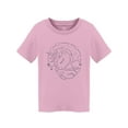 thumbnail image 1 of Unicorn Head Line Art T-Shirt Toddler -Image by Shutterstock,  2 Toddler, 1 of 2
