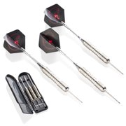 Unicorn High-Quality, Recreational Steel 400 Dart Set Includes Tips, Barrels, Shafts, Flights, and Flight Protectors